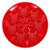 DOITOOL Deviled Egg Dish Deviled Egg Serving Platter Dish Deviled Egg Tray Melamine Egg Tray Egg Holder Serveware Meatball Plate -Red-