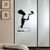 Wall Vinyl Decal Home Decor Art Sticker Sitting African Girl Woman with Butterfly Room Removable Stylish Mural Unique Design