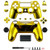 Gotor® Electroplating Golden Replacement Parts Full PS4 Controller Housing Shell Protective Case Button Kit for PlayStation4 DUALSHOCK 4 Controller