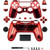 Gotor® Electroplating Red Replacement Parts Full PS4 Controller Housing Shell Protective Case Button Kit for PlayStation4 DUALSHOCK 4 Controller