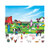 Little Folk Visuals Farm Set - 6" Figures with Unmounted Background Flannel Boards