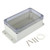 uxcell 6.2"x3.5"x2.5"-158mmx90mmx64mm- ABS Junction Box Universal Project Enclosure w PC Transparent Cover