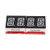 Davitu Module Board Display Screen - 3pcs 4-bit Pozidriv 0.54 Inch 14-segment LED Digital Tube Module Green I2C Control 2-line Control LED Display Screen Module