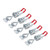 uxcell 5 Pcs Hand Tool Latch Action Toggle Clamp Quick Release Clamp 330 lbs/150kg Holding Capacity