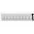 3 5/8"H x 1"P x 94 1/2"L, (1 5/8" Repeat), Linus Chair Rail