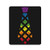 Rainbow Checker Pattern Mouse Pad Unique Printed Mousepad for Computers Laptop,Game Players, Office, Study