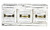 Boston Warehouse 36203 Rustic Farmhouse Flatware Caddy with Drawer Pulls Wood