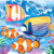 AmscanTropical Summer Party Beverage Napkins, 16 Ct.