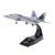 Prettyia USA F-22 Raptor Fighter Aircraft 1:100 Scale Diecast Display Model with Stand for Decoration or Collection Gift