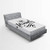 Ambesonne Cartoon Fitted Sheet, Girlish Feminine Words Well-Being Happiness Self-Love Theme Print, Soft Decorative Fabric Bedding All-Round Elastic Pocket, Twin Size, White Black