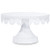 Cake Stand 10In Cake Holder Dessert Stand Metal Cake Plate Cupcake Stands Cake Display Stands for Wedding Birthday Party Celebration Home Decor -White, 10 x 10 x 5.5-