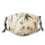 Comfortable Windproof mask,Gradient Bamboo Leaves Flexibility Complex Root Structure Stable Travelers Image,Printed Facial Decorations for Unisex