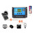 Verve Jelly 60A Charge Controller, Solar Panel Charge Controller 12V 24V, Adjustable Parameter LCD Display Current/Capacity and Timer Setting ON/Off with 5V Dual USB