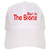 CafePress Born in The Bronx Baseball Cap with Adjustable Closure, Unique Printed Baseball Hat White