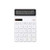 Desktop Calculator 12-Digit Dual Power Handheld Desktop Calculator with Large LCD Display Big Sensitive Button -Color : White-