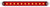 Optronics STL69RK Thinline Sealed LED Stop/Turn/Tail Light with Chrome Base Kit, 1 Pack, Red