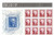 1997 GEORGE WASHINGTON SOUVENIR SHEET 3140 Sheet of 12 x 60 cents US Postage Stamps