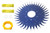 ATIE 6 Pieces Pool Cleaner Rebuild Kit Replacement Parts Including Finned Seal, Foot Pad, Diaphragm Fits For Zodiac Baracuda G3 G4 Pool Cleaner Finned Seal W70329, Foot Pad W70327, Diaphragm W69698