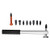 AMTION PDR Dent Hammer Kits Paintless Dent Removal Tap Down Tool DIY Car Repair Tool 10 Pcs