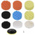 HIFROM 7"/180mm Polishing Buffing Pad Auto Car Drill Polisher Buffer Sponge Pads Set M14 Drill Adapter with Shank, Car Foam Drill Polishing Pad Kit -Set of 16-
