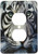 3dRose lsp-18953-6 White Tiger 2 Plug Outlet Cover