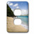 3dRose lsp-75614-6 Lovers Beach, Nevis with St Kitts on Horizon-Ca32 Gjo0033 Greg Johnston Light Switch Cover