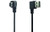 Mini USB Cable Male 90 Degree Left Angled to USB Male Right Angled Cable Sync Data Charge 0.2m