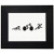 Hollywood Thread Swim Bike Run Triathlon Symbol Framed Print Poster Wall or Desk Mount Options