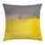 Ambesonne Grey and Yellow Throw Pillow Cushion Cover, Grunge Street Style Painting Brush Print Ombre Design Illustration, Decorative Square Accent Pillow Case, 24 X 24 Inches, Dimgray Yellow