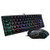 61 Keys RGB Backlit 60 percent Wired Gaming Keyboard and Mouse Combo, Quiet Ergonomic Waterproof Mini Compact 60 Percent Keyboard, for PC Mac PS4 Xbox Gamer, Typist, Travel