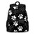 Animal Dog Paw Backpack Daypack Shoulder Bag Laptop Pack Bookbag Rucksack for Teens Girls Boys School Travel Hiking College