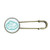 Marine Life Scallop Green Illustration Retro Metal Brooch Pin Clip Jewelry