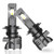 H7 LED Bulbs H7 LED Headlight Bulb, 60W 12000 Lumens Extremely Bright CSP Chips Conversion Kit Replacement Low Fog Light, 6500K Cool White, 2PCS