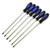 Torx screwdrivers extra long total length 250mm T10 - T30 BERGEN AT413