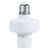 EVTSCAN E27 Wireless Remote Control Lamp Holder, Screw Wireless Remote Control Light Bulb Holder for E27 Bulb Screw Cap Socket 220V 20 M Remote Control Distance