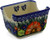 Polish Pottery Sugar Packet Holder 3-inch Butterfly Splendor UNIKAT