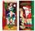 Christmas Door Cover Bundle: One Santa Bathroom Door Cover and one Christmas Elves Door Cover Christmas Door Cover Bundle: One Santa Bathroom Door Cover and one Christmas Elves Door Cover