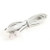 uxcell 2M 6P4C RJ11 to RJ11 Modular Telephone Adapter Cable Phone Cord White