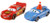 Disney Cars Pixar Sally with Cone & Lightning McQueen Die-Cast Vehicle (2 Pack)