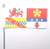 Angus County Civil Ultimate Table Desk Flag