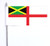 Jamaica Defence Force Coast Guard Ensign Ultimate Table Desk Flag