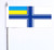 Ukraine Navy Ensign Ultimate Table Desk Flag
