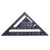 7 Inch Triangle Measuring Ruler, Aluminum Square Layout Tool Triangle Ruler L-Square Triangle Angle Protractor