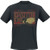 Led Zeppelin 'Zeppelin  and  Smoke' -Black- T-Shirt -Large-