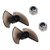 Senmubery 2X Rudder Tail Propeller for Feilun FT011 Remote Control RC Boat Spare Parts