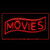 140089 Movies Home Theater Cinema High End Film Display LED Light Neon Sign