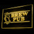 170008 OPEN Brew Pub Bar Club Sleek Hotspot Display LED Light Neon Sign