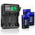 POWOBEST High-Speed LCD Battery Charger with 3 x 2600mAh Rechargeable Battery for Xbox Series X/S Xbox One/Xbox One S/Xbox One X/Xbox Series x Controller/Xbox one Controller/Accessories Kit