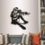 Wall Vinyl Decal Home Decor Art Sticker Anime Girl Manga Sniper Rifle Shooting Room Removable Stylish Mural Unique Design