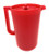 Tupperware Classic Sheer 1 Gallon Push Top Pitcher Starlight Lipstick